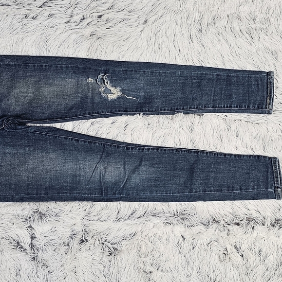 LEVI'S | 710 SUPER SKINNY DISTRESSED JEANS \\ SIZE 27\28 WAIST WOMENS - Picture 5 of 11